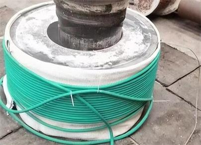 Flexible coil heater - coil heating device